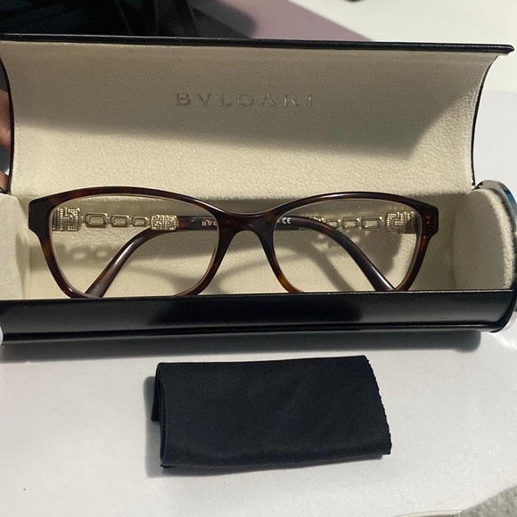 Bulgari Eyeglass Frames - Picture 1 of 9